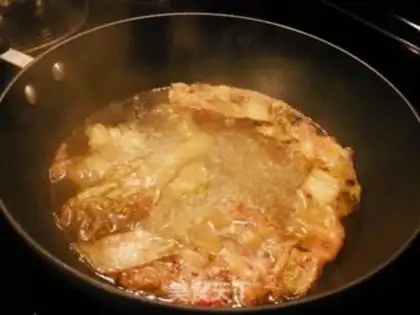 Make Tastes of seafood tofu soup step 0