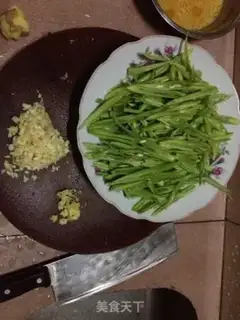Make Garlic beans step 2