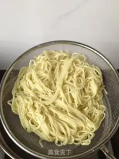 Make Soy dry noodles step 3