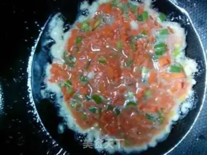 Make Carrot omelet step 5