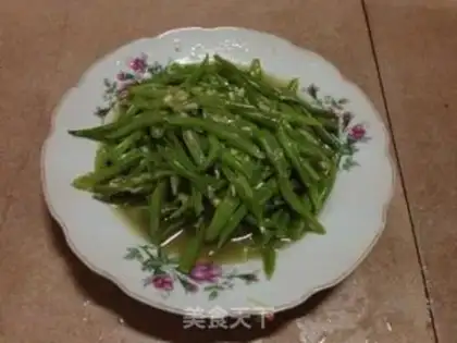 Make Garlic beans step 5