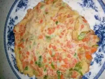 Make Carrot omelet step 6