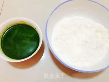 Make Emerald spinach noodles step 9
