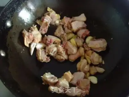 Make Chestnut chicken step 4