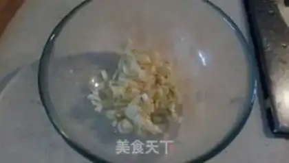 Make Garlic fan steams step 4