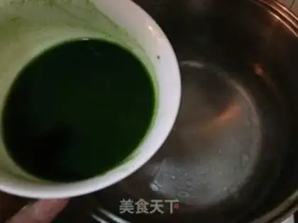 Make Emerald spinach noodles step 15