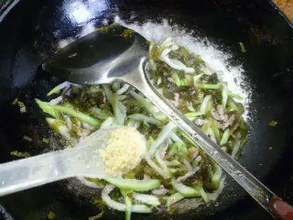 Make In the pickles, the spinal pastries bloom at night step 10