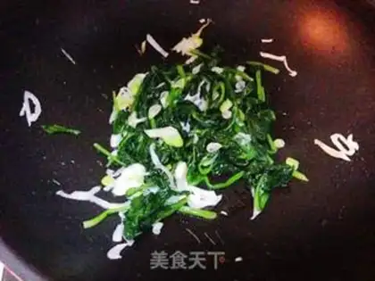 Make Emerald spinach noodles step 19
