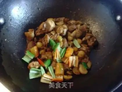 Make Chestnut chicken step 10