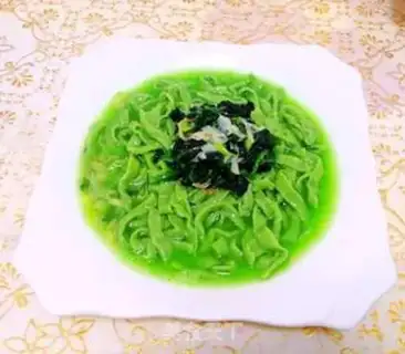 Make Emerald spinach noodles step 20