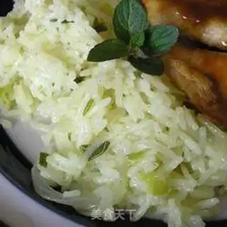 Make Red onion rice step 0