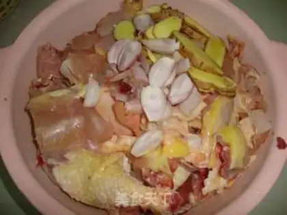 Make Chestnut chicken step 2