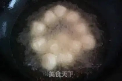 Make Salted egg, sweet potato ball step 3