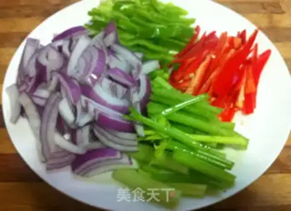 Make Five colored tea mushrooms step 1