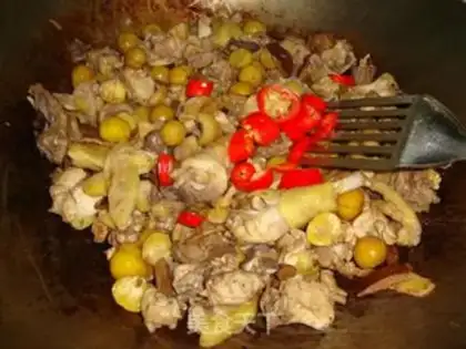 Make Chestnut chicken step 5