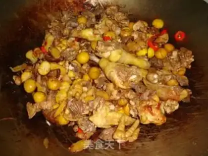 Make Chestnut chicken step 6