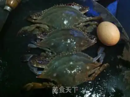 Make Crab steamed eggs step 0