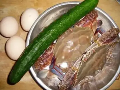 Make Crab cucumber step 0