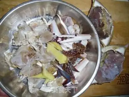 Make Crab cucumber step 2