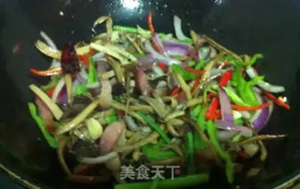 Make Five colored tea mushrooms step 7