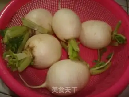 Make Sugar radish step 0