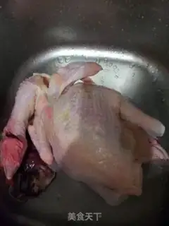 Make White pheasant step 0