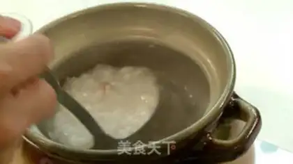 Make Pork porridge step 2