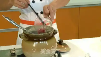 Make Pork porridge step 3