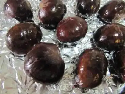 Make Sugar roasted chestnuts step 3