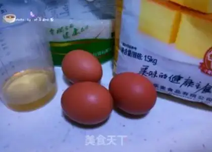 Make All the sponge cake step 0
