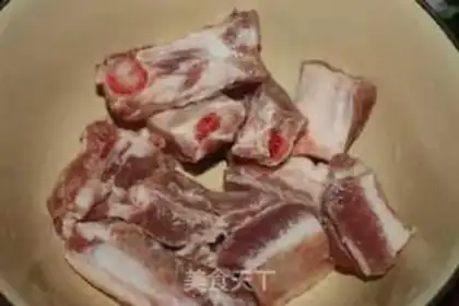 Make Corn pasta evaporation ribs step 0