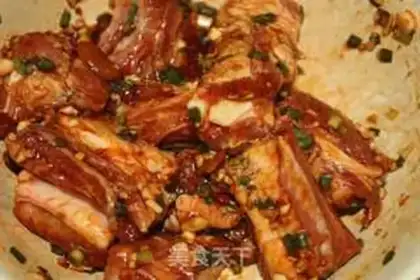 Make Corn pasta evaporation ribs step 2