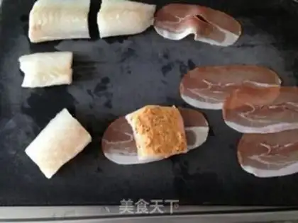 Make Smoky mustard cod roll step 5