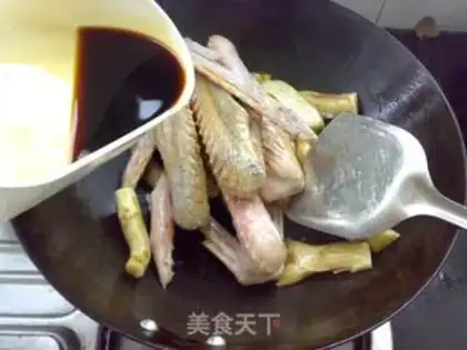 Make Ginger beer, geese wings step 4