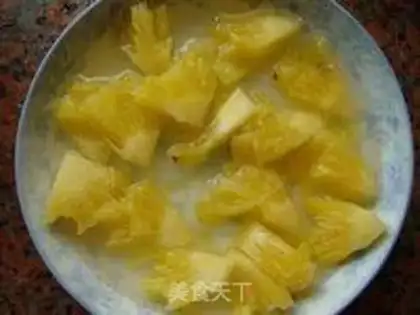 Make Pineapple velvet ribs step 2