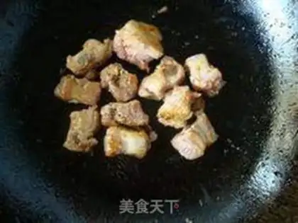 Make Pineapple velvet ribs step 3