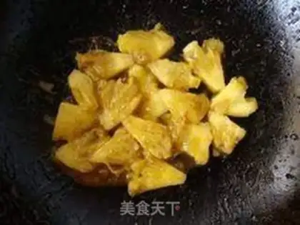Make Pineapple velvet ribs step 7
