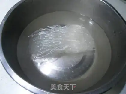 Make Garlic fans steaming doll food step 0