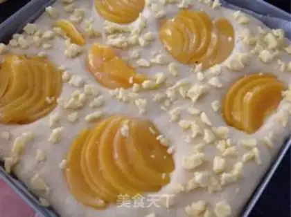 Make Peach fragrance bread step 6