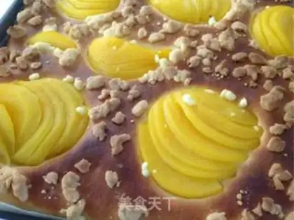 Make Peach fragrance bread step 7