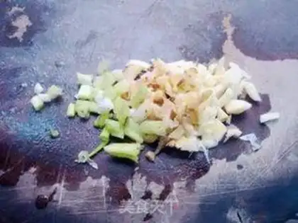 Make Pretzel meat, eggplant step 1