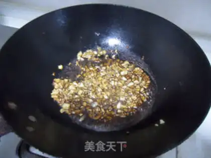 Make Garlic fans steaming doll food step 6