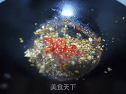 Make Garlic fans steaming doll food step 7