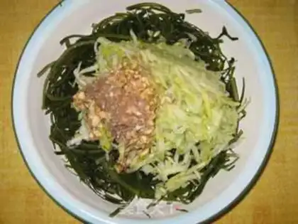 Make cucumber lace step 5