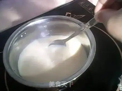 Make Almond bean milk step 4