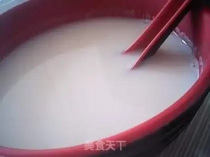 Make Almond bean milk step 5