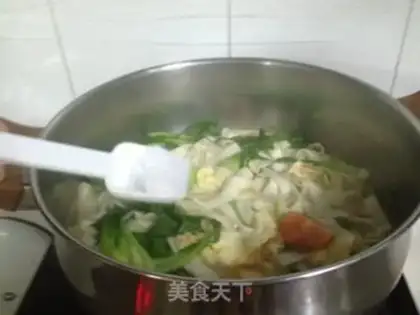 Make Tomato chicken noodles step 6