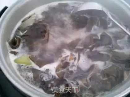 Make White radish sea rib soup step 3