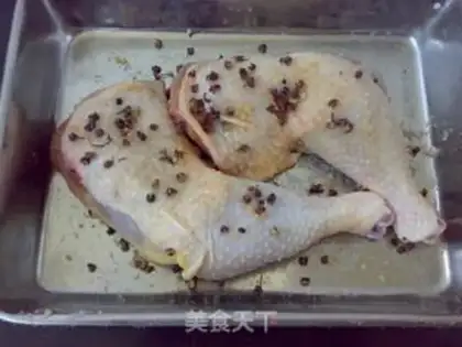Make Porridge chicken leg step 4
