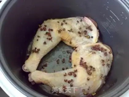 Make Porridge chicken leg step 7